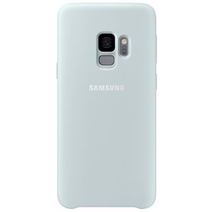 Samsung Galaxy S9 Silikon Cover Kılıf, Mavi EF-PG960TLEGWW