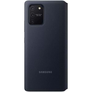 Samsung Galaxy S10 Lite S-View Cüzdan Kılıf, Siyah EF-EG770PBEGWW
