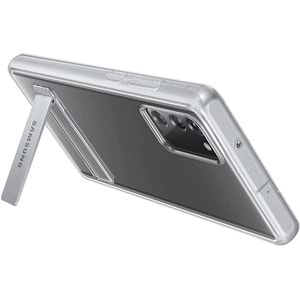 Samsung Galaxy Note 20 Standlı Şeffaf Kılıf EF-JN980CTEGWW