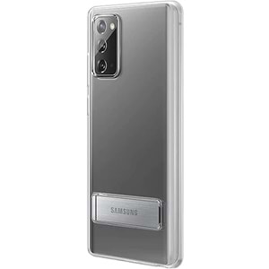 Samsung Galaxy Note 20 Standlı Şeffaf Kılıf EF-JN980CTEGWW