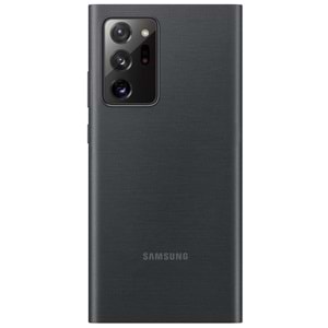 Samsung Galaxy Note 20 Ultra Clear View Kapaklı Kılıf, Siyah EF-ZN985CBEGTR