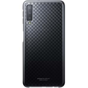 Samsung Galaxy A7 2018 Gradation Cover, Siyah EF-AA750CBEGWW