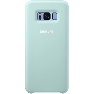 Samsung Galaxy S8 Silicone Cover Silikon Kılıf, Mavi EF-PG950TLEGWW