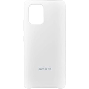 Samsung Galaxy S10 Lite Silikon Cover Kılıf, Beyaz EF-PG770TWEGWW