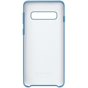 Samsung Galaxy S10 Silikon Cover Kılıf, Mavi EF-PG973TLEGWW