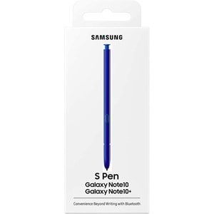 Samsung Galaxy Note 10 ve Note 10+ Plus için S Pen, Mavi EJ-PN970BSEGWW
