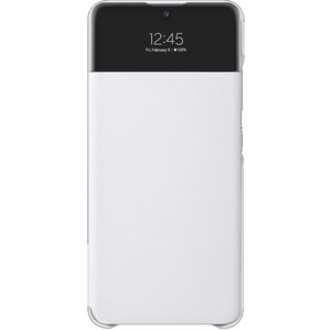 Samsung Galaxy A32 S View Akıllı Kılıf Kapaklı Cüzdan, Beyaz EF-EA325P