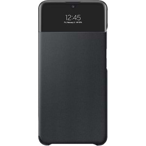 Samsung Galaxy A72 S View Akıllı Kılıf Kapaklı Cüzdan, Siyah EF-EA725P