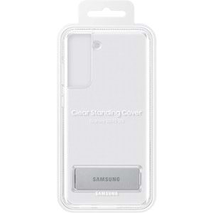 Samsung Galaxy S21 FE Standing Cover EF-JG990 Ayaklı Şeffaf Kılıf
