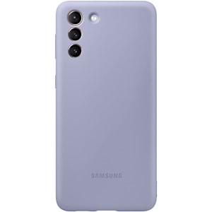 Samsung Galaxy S21 Silikon Cover Kılıf, Mor EF-PG991TVEGWW