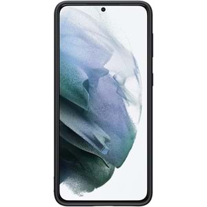 Samsung Galaxy S21 Silikon Cover Kılıf, Siyah EF-PG991TBEGWW