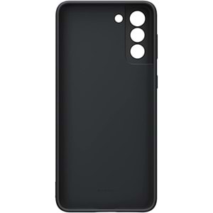 Samsung Galaxy S21 Silikon Cover Kılıf, Siyah EF-PG991TBEGWW