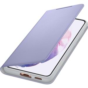 Samsung Galaxy S21+ Plus için Smart LED View Kapaklı Kılıf, Mor EF-NG996PVEGTR