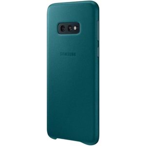 Samsung Galaxy S10e Leather Cover Deri Kılıf, Yeşil EF-VG970LGEGWW