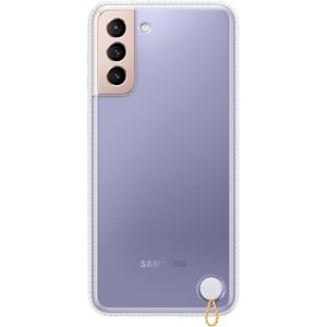 Samsung Galaxy S21+ Plus 5G Clear Protective Cover Koruyucu Kılıf, Beyaz