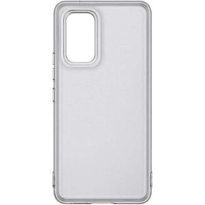 Samsung Galaxy A53 5G Soft Cover Yumuşak Şeffaf Kılıf, Siyah EF-QA536T
