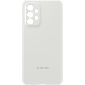 Samsung Galaxy A73 5G Silicone Cover Silikon Kılıf, Beyaz EF-PA736T