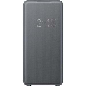 Samsung Galaxy S20 Ultra için LED View Cover Akıllı Kılıf, Gri EF-NG988PJEGTR