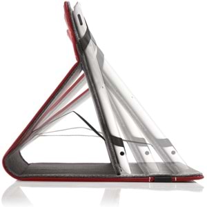 Targus Kickstand iPad Mini 1, 2 ve 3. Nesil (A1432, A1454, A1489, A1490, A1599) için Kılıf, Kırmızı