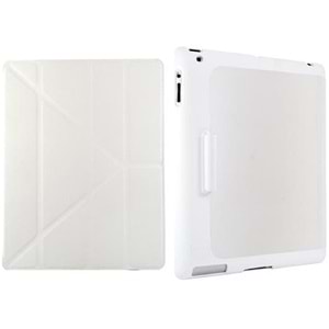 Ozaki icoat 360 iPad 2, 3. ve 4. Nesil (A1395, A1416 ve A1458) için Kılıf ve Stand, Beyaz
