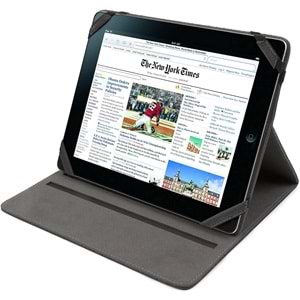 Muvit Easel iPad 2. Nesil, 3. Nesil ve 4. Nesil 9.7 için Kılıf, Siyah