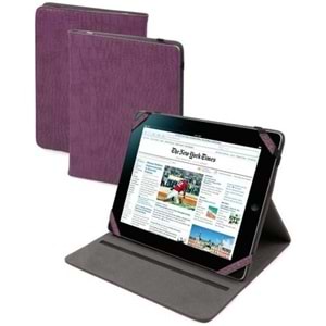Muvit Easel iPad 2. Nesil, 3. Nesil ve 4. Nesil 9.7 için Kılıf, Mor
