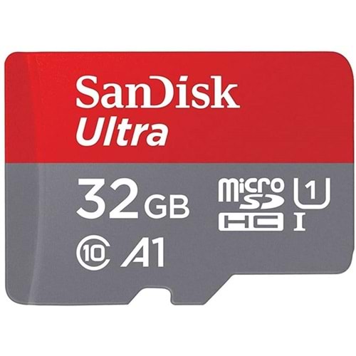 SanDisk Ultra 32GB Micro SD Hafıza Kartı 80mb/s C10 UHS-I SDSQUAR-032G-GN6MN