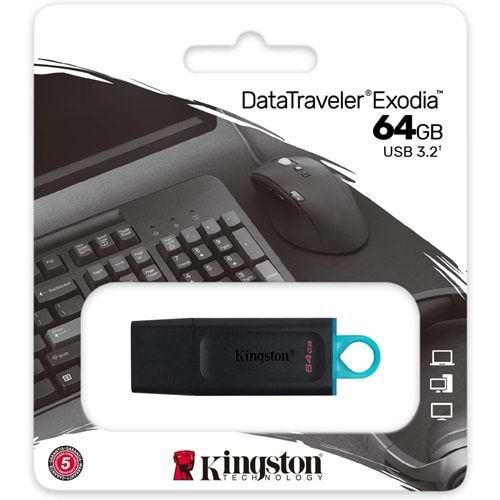Kingston DataTraveler Exodia 64GB USB3.2 Gen1 DTX/64GB