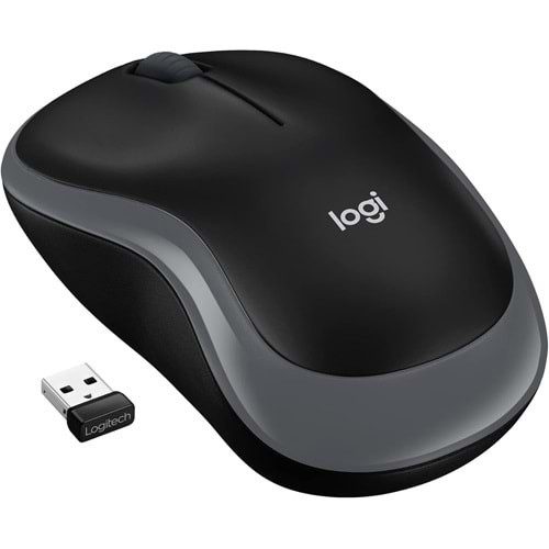 Logitech M185 Kablosuz Mouse, Gri 910-002235