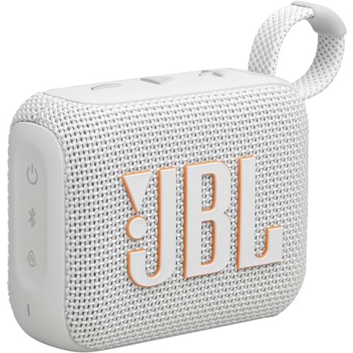 JBL Go 4 Bluetooth Hoparlör, Beyaz