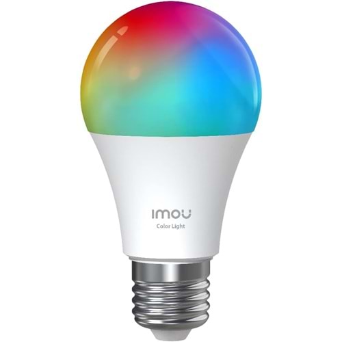 Imou Akıllı Çok Renkli LED WiFi Ampul Ayarlanabilir Işık,Programlama,Zamanlama E27 Duy (CL1B-5-E27)