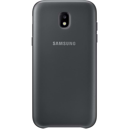 Samsung Galaxy J5 2017 Dual-layer Çift Katlı Koruyucu Kılıf, Siyah EF-PJ530CBEGWW