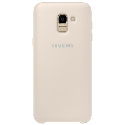 Samsung Galaxy J6 Dual-layer Çift Katmanlı Kılıf, Gold EF-PJ600CFEGWW