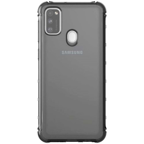 Samsung Galaxy M30s ve M21 için Koruyucu Silikon Kılıf, Siyah (Samsung Türkiye Garantili)