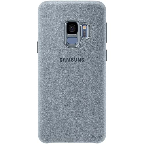 Samsung Galaxy S9 Alcantara Süet Deri Kılıf, Yeşil (Samsung Türkiye Garantili)