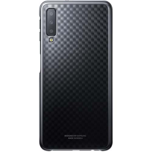Samsung Galaxy A7 2018 Gradation Cover, Siyah EF-AA750CBEGWW