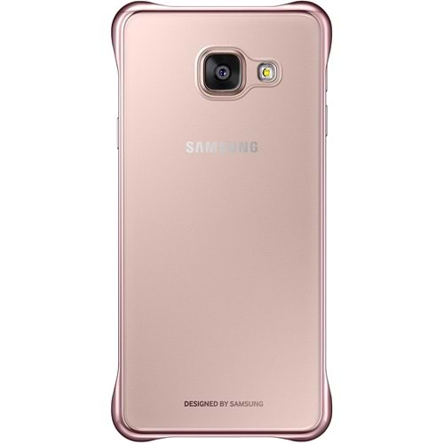 Samsung Galaxy A3 2016 Clear Cover Kılıf, Pembe EF-QA310CZEGWW