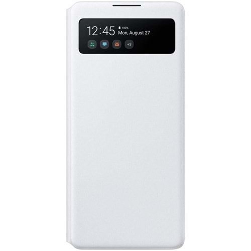 Samsung Galaxy S10 Lite S-View Cüzdan Kılıf, Beyaz EF-EG770PWEGWW
