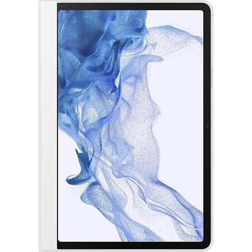 Samsung Galaxy Tab S7 | Tab S8 (11 inç) için Book CoverNote View Cover Not Kılıf, Beyaz EF-ZX700