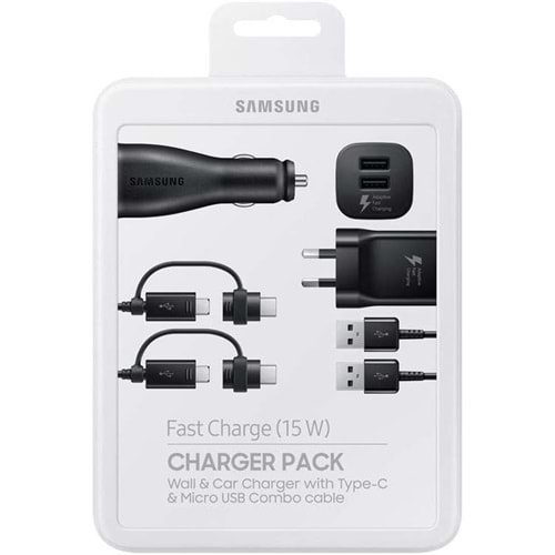 Samsung Galaxy Şarj Paketi EP-U3100, Siyah