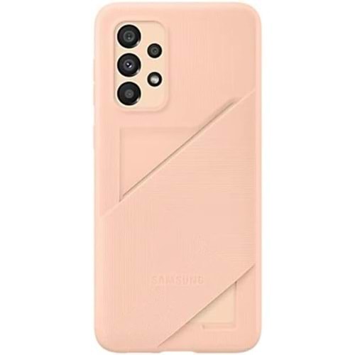 Samsung Galaxy A33 5G Kart Yuvalı Kılıf, Turuncu