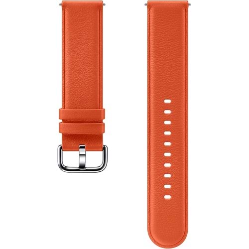 Samsung Galaxy Watch Active 2 Leather Band Turuncu ET-SLR82MOEGWW