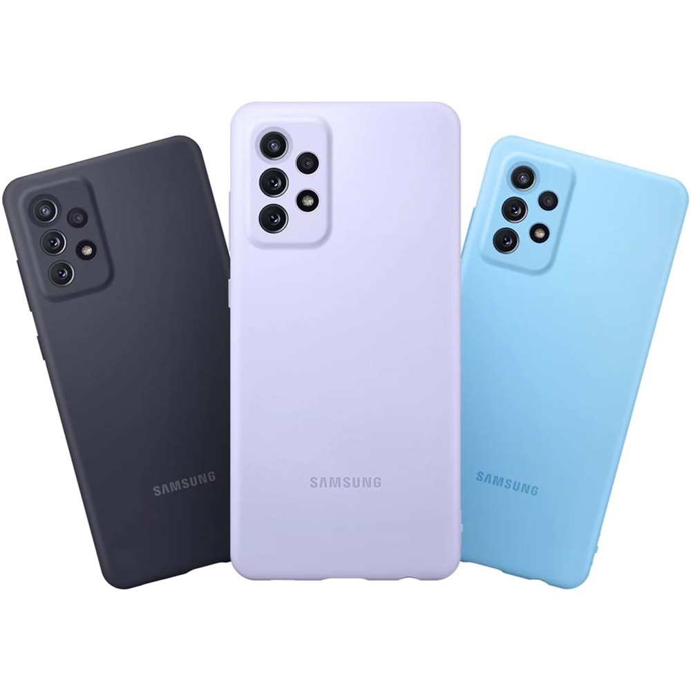 Samsung Galaxy A72 Slim Silikon Kılıf EF-PA725T Silicone Cover