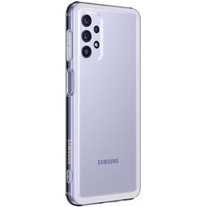 Samsung Galaxy A32 Soft Clear Cover Yumuşak Şeffaf Kılıf EF-QA325T