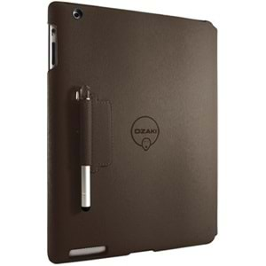 Ozaki icoat 360 iPad 2, 3. ve 4. Nesil (A1395, A1416 ve A1458) için Kılıf ve Stand