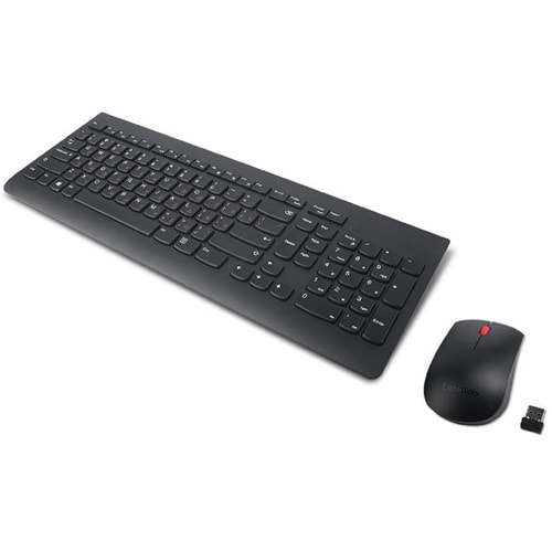 Lenovo 510 Wireless Combo Türkçe Q Klavye Mouse Set, Siyah GX30Z91076