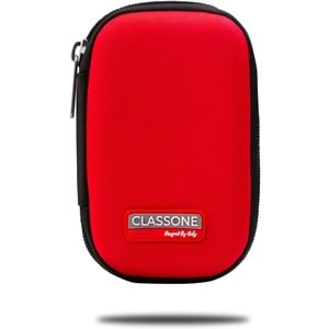 Classone 5.5 inç HD2001 2.5 HDD Taşıma Çantası, Kırmızı