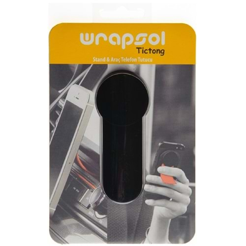 Wrapsol Tictong Telefon Tutucu, Siyah