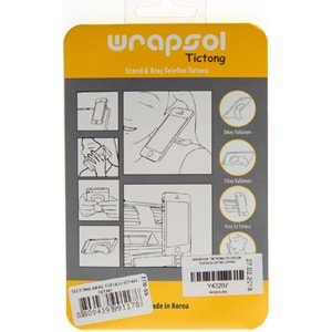 Wrapsol Tictong Telefon Tutucu, Siyah