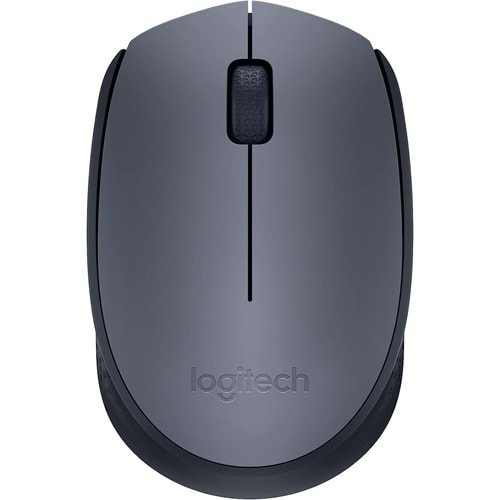 Logitech M170 USB Alıcılı Kablosuz Mouse, Gri